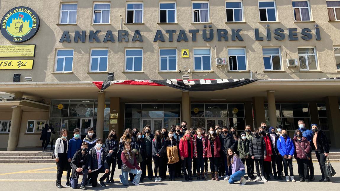 8. Sınıflarımızla Ankara Atatürk Lisesini Gezdik